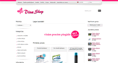 Desktop Screenshot of divashop.lv